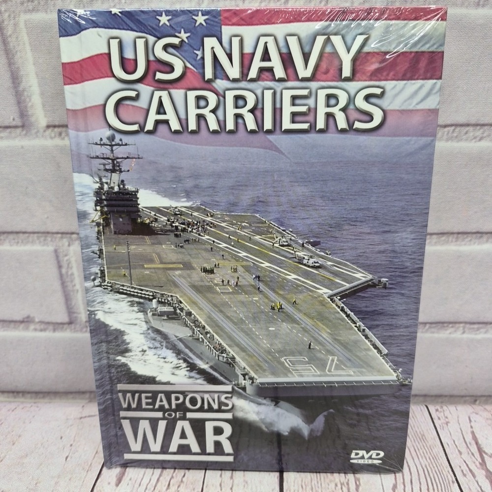 US Navy Carriers Weapons of War‎ Military Documentary DVD - Sealed